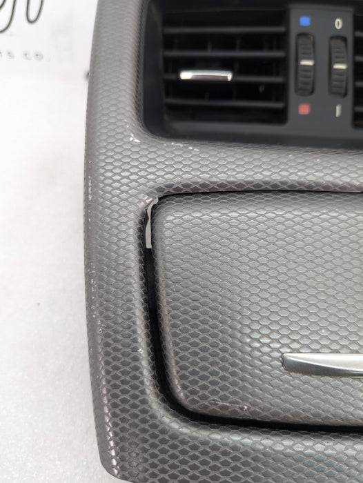 BMW E92 E93 M3 335is Coupe/Convertible Dark Glacier Silver Interior Dash Center Console Trim Set