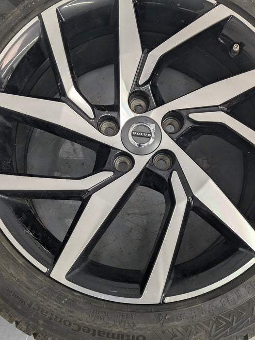 2021 Volvo V60 T6 R-Design Y Spoke Black Diamond Cut Wheel 8 X 18 Et 42 31471311 #2