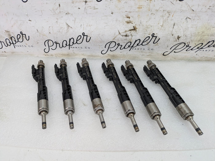 BMW E90 E92 E93 E82 E88 F22 F30 F32 F33 F34 F36 F10 135i 235i 335i 435i 535i N55 Fuel Injectors Set 7597870