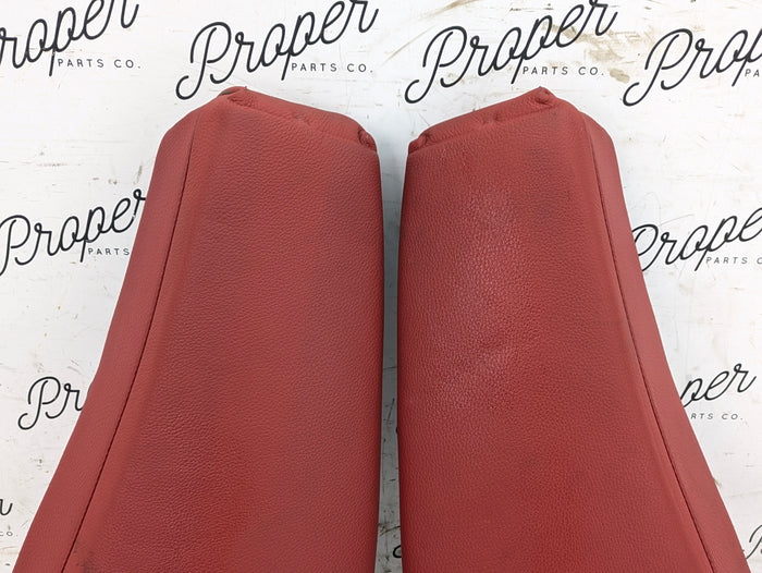 BMW E92 M Sport Interior Seats Set Coral Red Leather 8695884/6970729/6970730/9168956/6962584/7119846/7119815