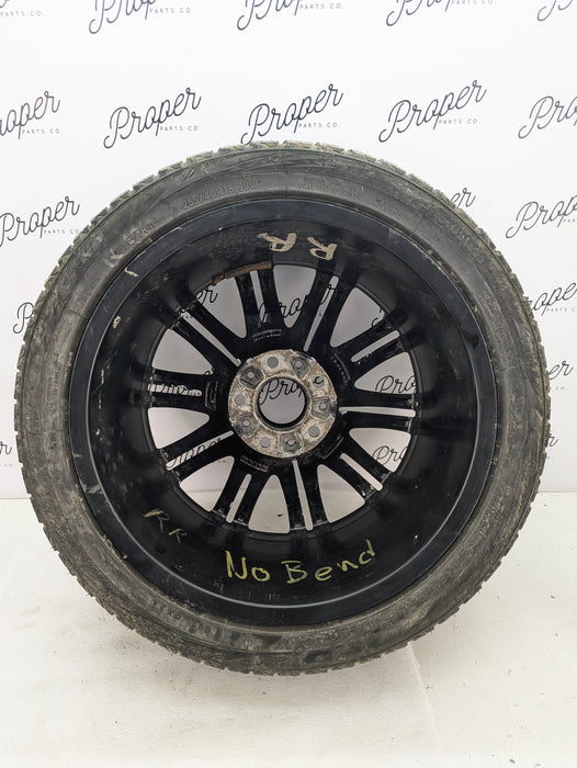 BMW E46 M3 OEM Black Staggered Style 67 Front M-Double Spoke Wheels/Rims Set Of 4 18X8 18x9 2229950/2229960 *Note*