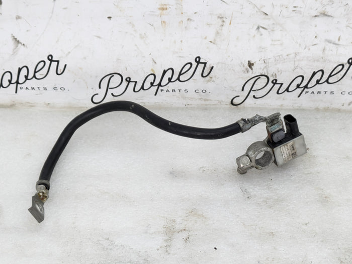 BMW E60 E61 530xi 525xi 545i 550i Rear Negative Ground Battery Cable IBS Sensor 7603567