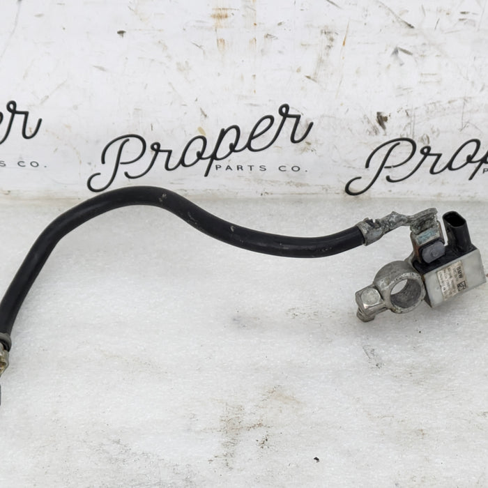 BMW E60 E61 530xi 525xi 545i 550i Rear Negative Ground Battery Cable IBS Sensor 7603567
