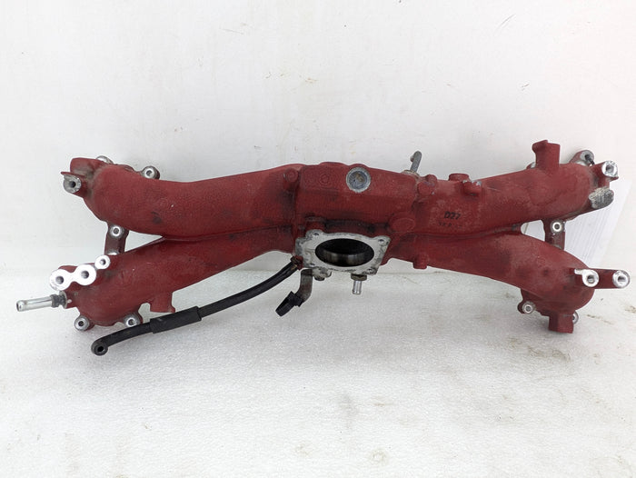 Subaru VA WRX STI EJ257 Engine Red Air Intake Inlet Manifold 14001AC360 *DAMAGED*
