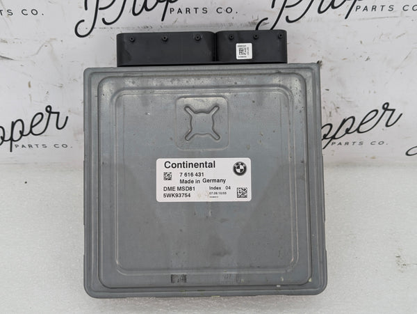 BMW E82 E88 E90 E91 E92 E93 335IS N54 ECU DME Engine Computer Module MSD81 7616431