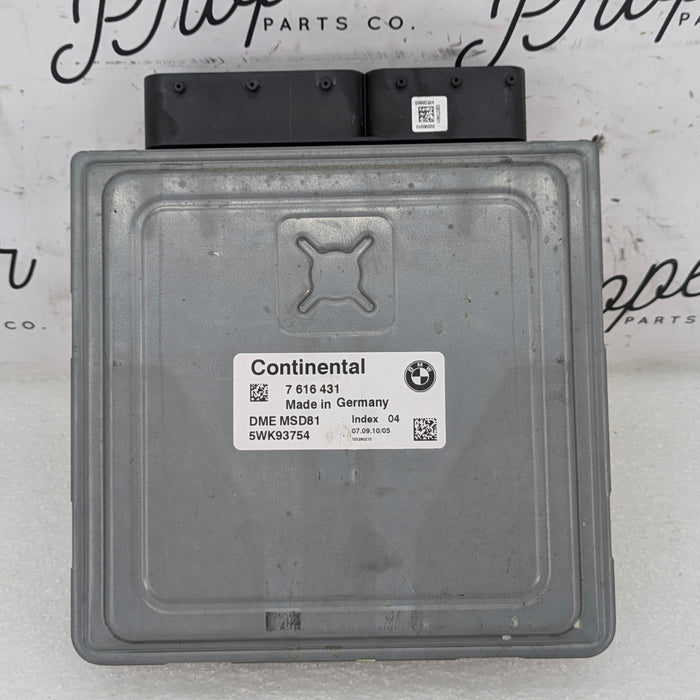 BMW E82 E88 E90 E91 E92 E93 335IS N54 ECU DME Engine Computer Module MSD81 7616431