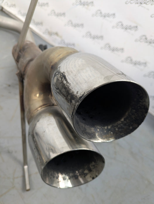 Chevrolet C7 Corvette Stingray Z51 Left/Right Straight Pipe Exhaust Muffler Pair Set W/Actuators 84897442 *NOTE*