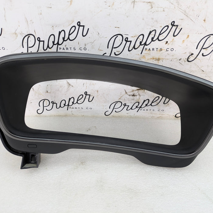 Toyota GZEA14 GR Corolla Instrument Gauge Cluster Dashboard Trim Visor 55411-16070