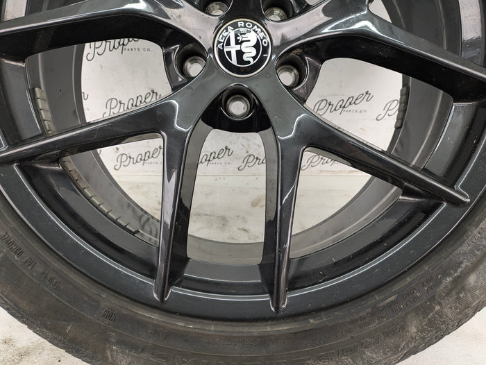 2021 Alfa Romeo Stelvio Wheel Set 8.5 X 20 Et 31 156117310 *Note*