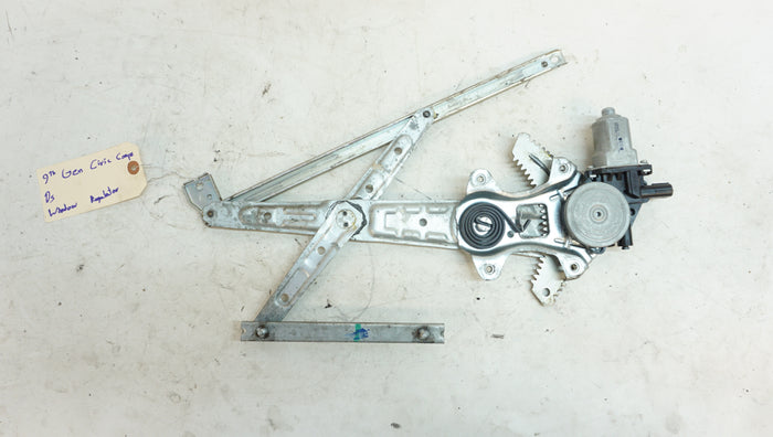 Honda FG4 Civic Si Coupe Left/Driver Side Window Regulator W/Motor