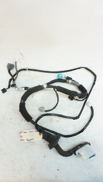 Honda FG4 Civic Si Coupe Left/Driver Side Door Wiring Harness