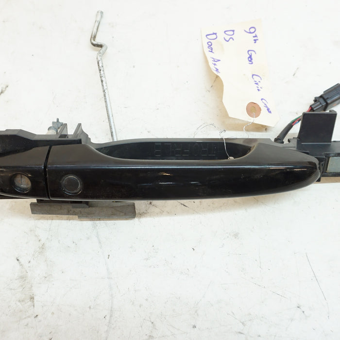 Honda FG4 Civic Si Coupe Left/Driver Side Exterior Door Handle Crystal Black Pearl (NH731P)
