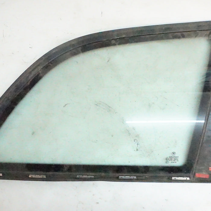 BMW E46 Wagon/Touring Rear Quarter Glass Window Right Side