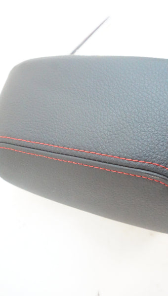 BMW F30/F31/F22 Rear Driver/Passenger Side Headrest Black Leather Red Stitching 52207290995