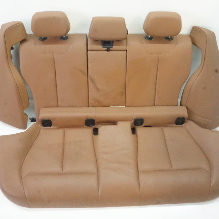 BMW F30 SADDLE BROWN REAR SEAT