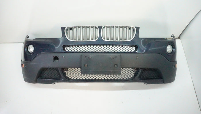 BMW E83 X3 LCI FRONT BUMPER  W/ PDC & HEADLIGHT WASHERS Monaco Blue Metallic (A35)