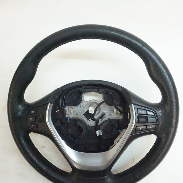 BMW F3X LCI HEATED SPORT STEERING WHEEL W/O PADDLES 32309864176