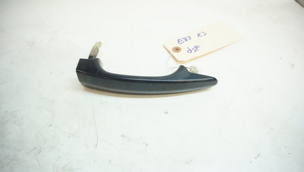 BMW E83 X3 LEFT FRONT DOOR HANDLE Monaco Blue Metallic (A35)