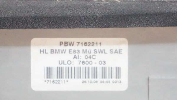 BMW E83 X3 LCI LED Left/Driver Side Outer Tail Light 7162211