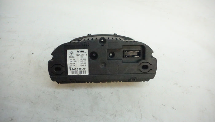 BMW E83 X3 LCI 3.0si N52 Gauge Cluster KPH 3448332/62113448332