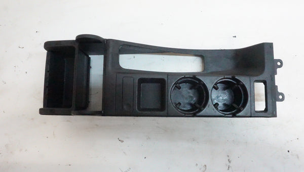 BMW E46 SEDAN BLACK CENTER CONSOLE 8213680 #3