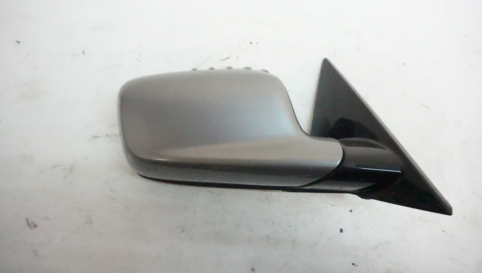 BMW E46 COUPE/ CONVERTIBLE SHADOWLINE/GLOSS BLACK RIGHT SIDE MIRROR SILVER GRAY (A08)