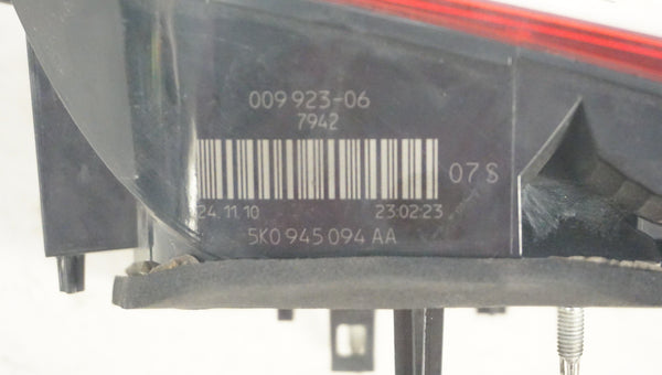 Volkswagen MK6/5K GTI Inner Hatch Right Tail Back Up Light 5K0945094AA