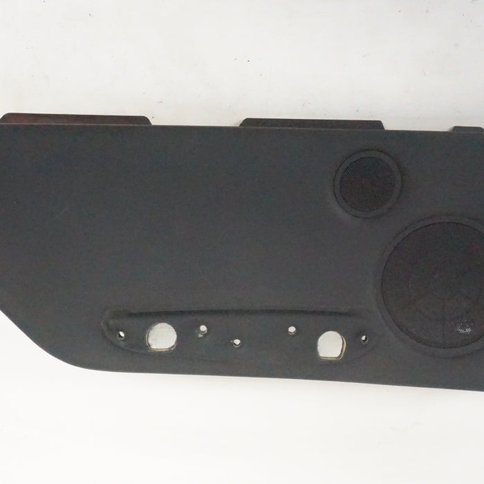 BMW E46 Convertible Rear Side Panel Driver Black Leather