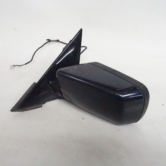 BMW E46 SEDAN/WAGON SHADOWLINE/GLOSS BLACK LEFT SIDE MIRROR Black Sapphire Metallic (475)