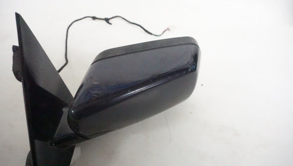 BMW E46 SEDAN/WAGON SHADOWLINE/GLOSS BLACK LEFT SIDE MIRROR Black Sapphire Metallic (475)