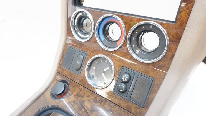 BMW Z3 Beige Center Console W/Wood Trim