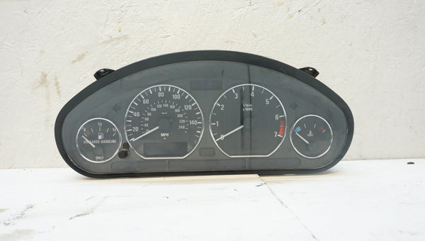 BMW Z3 3.0i M54 Manual Transmission Instrument Gauge Cluster MPH 62116901516