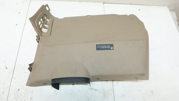 BMW Z3 LOWER DASHBOARD TRIM DRIVER/LEFT BEIGE 8397599