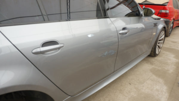 BMW E60 5 SERIES SEDAN SILVER GREY METALLIC DOORS