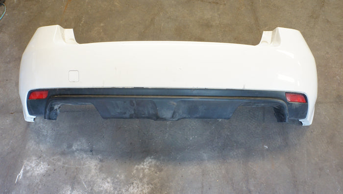 SUBARU WRX STI (GR) REAR BUMPER Satin White Pearl (37J)