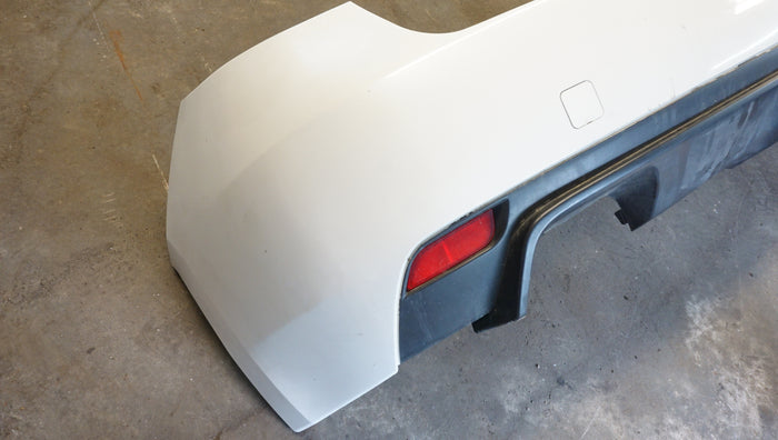 SUBARU WRX STI (GR) REAR BUMPER Satin White Pearl (37J)