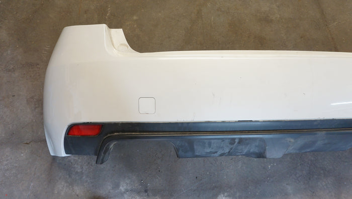 SUBARU WRX STI (GR) REAR BUMPER Satin White Pearl (37J)