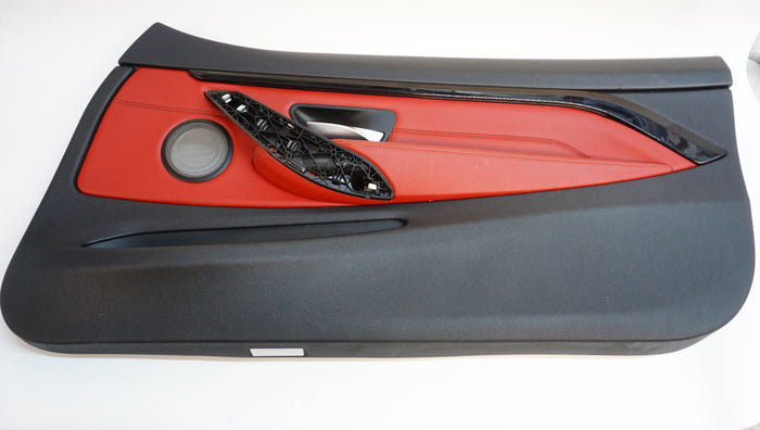 BMW F32 CORAL RED FRONT DOOR CARDS