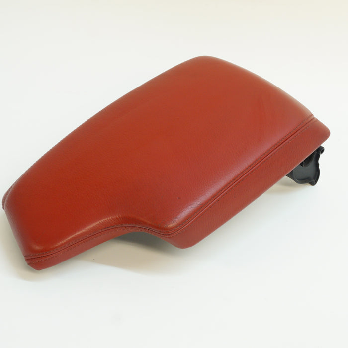 BMW F3X CORAL RED LEATHER CENTER CONSOLE ARMREST