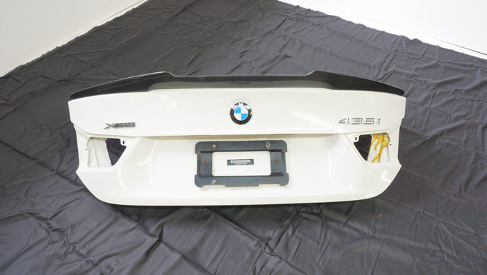 BMW F32 TRUNK LID W/CARBON FIBER LIP