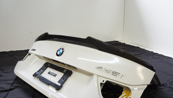 BMW F32 TRUNK LID W/CARBON FIBER LIP