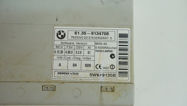 BMW E9X E8X PASSIVE GO MODULE 61359134708