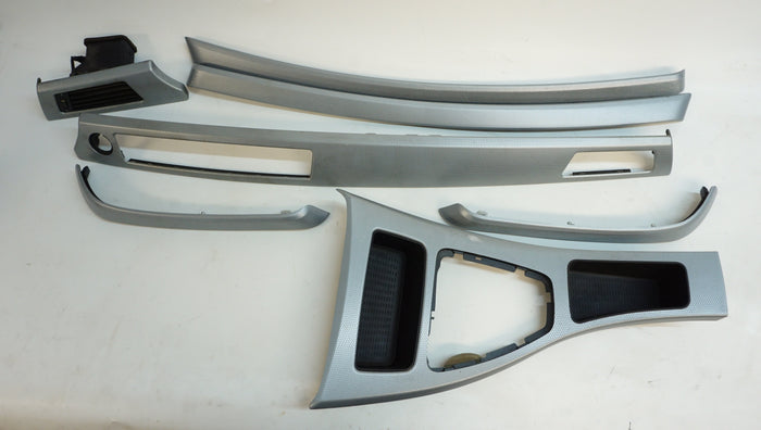 BMW E90/E91 M SPORT GLACIER SILVER TRIM SET NON-iDRIVE