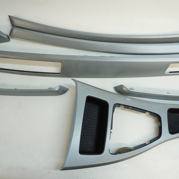 BMW E90/E91 M SPORT GLACIER SILVER TRIM SET NON-iDRIVE