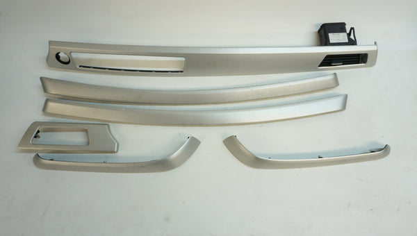 BMW E90 E91 BRUSHED ALUMINUM TRIM SET