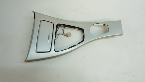 BMW E9X BRUSHED ALUMINUM CENTER CONSOLE TRIM (CCC iDRIVE)