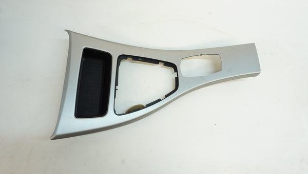 BMW E9X BRUSHED ALUMINUM CENTER CONSOLE TRIM (CIC iDRIVE)