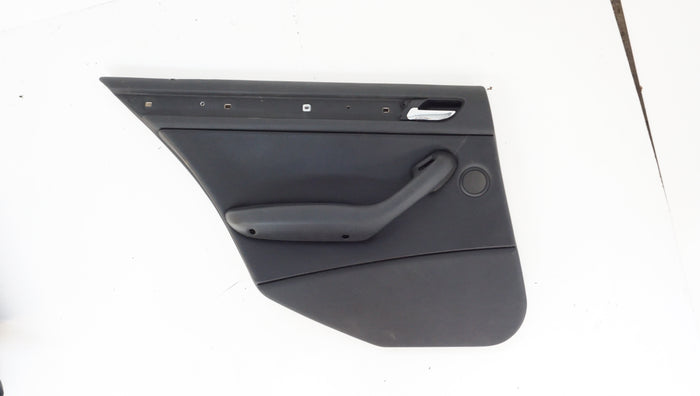 E46 SEDAN BLACK LEATHER DOOR CARDS (SET)