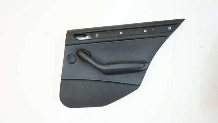 E46 SEDAN BLACK LEATHER DOOR CARDS (SET)