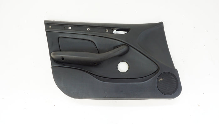 E46 SEDAN FRONT LEFT LEATHER DOOR CARD (#1)